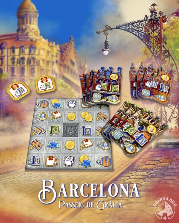 [한국어판] [일반 판매] 바르셀로나 & 그라시아 거리 확장