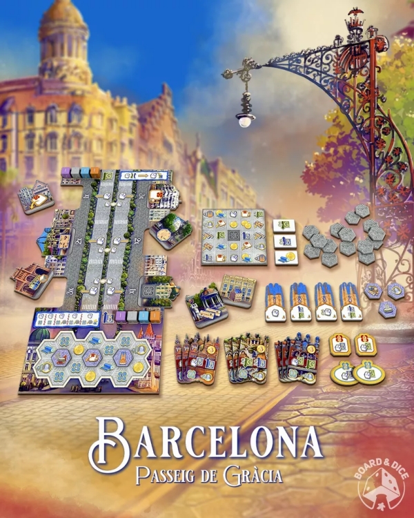 [한국어판] [일반 판매] 바르셀로나 & 그라시아 거리 확장