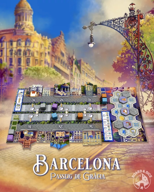 [한국어판] [일반 판매] 바르셀로나 & 그라시아 거리 확장